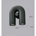 Aplique vintage en forma de U